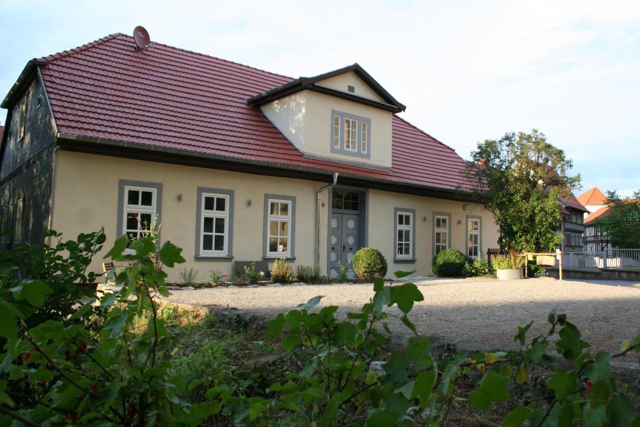 Hotel Haus Brunnenkunst Arnstadt Exterior foto